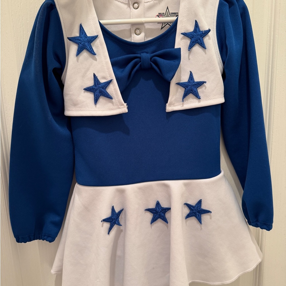 Girls Dallas Cowboys Cheerleader Costume